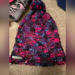 Roxy Multicolor knot winter hat Beanie